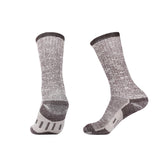 Crew Merino Wool Hiking Socks | Reinforced Footbed Breathable Tech